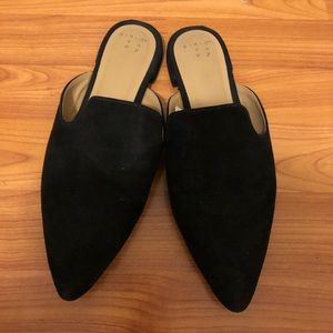 Black mules